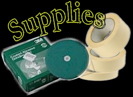 This is where we list common supplies for the customers...